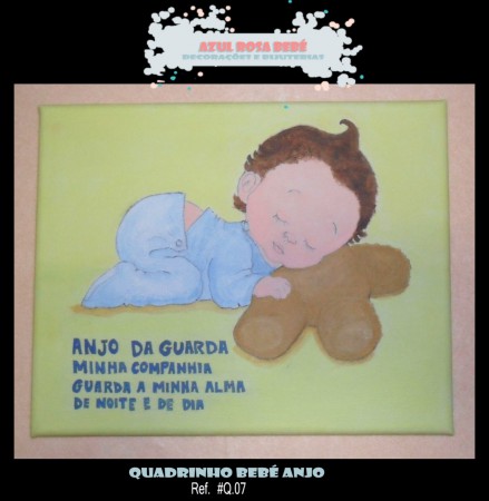 Quadrinho Bebé Anjo